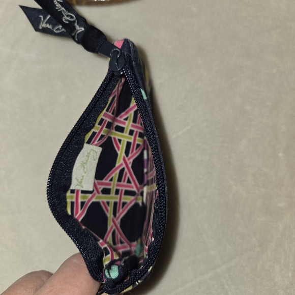 Vera Bradley Floral Card Holder with Key Ring - Picture 3 of 5